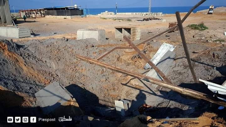 دمار قصف الاحتلال لميناء خانيونس3.jpg